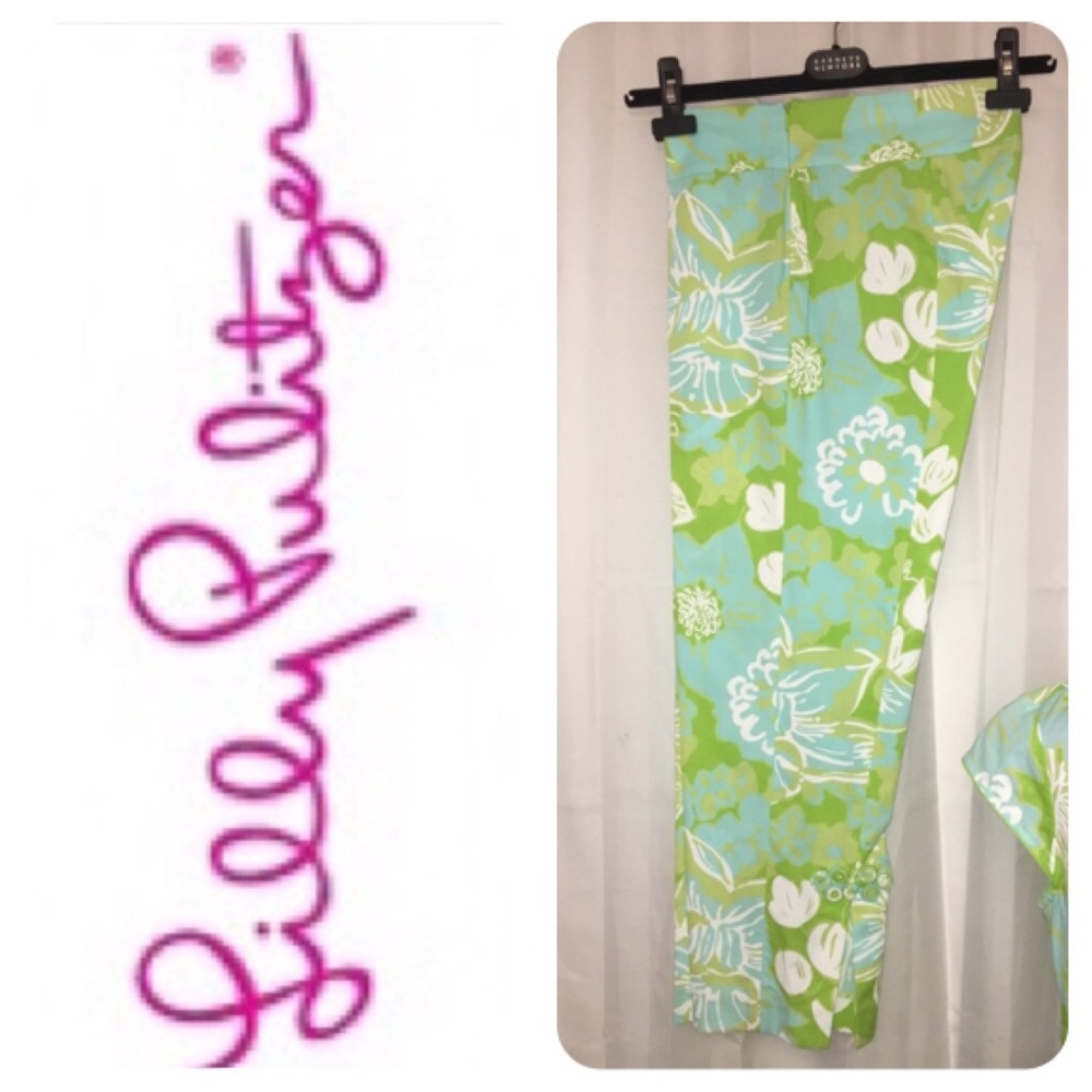 Lilly Pulitzer Jubilee Laffy Daffy Capris